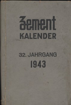 Zementkalender 1943