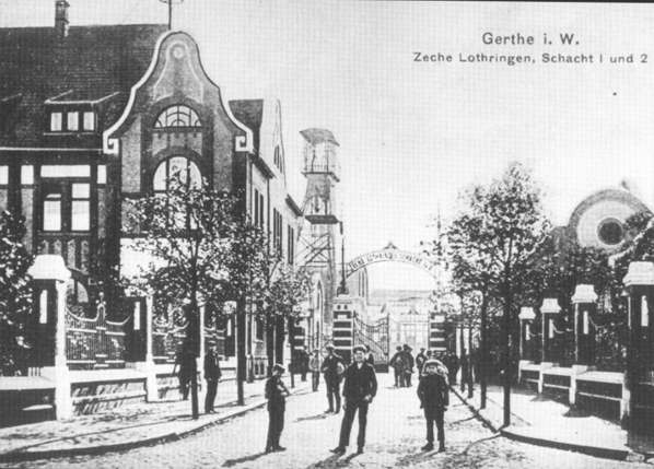 _Zeche Lothringen I-II Gerthe 1908