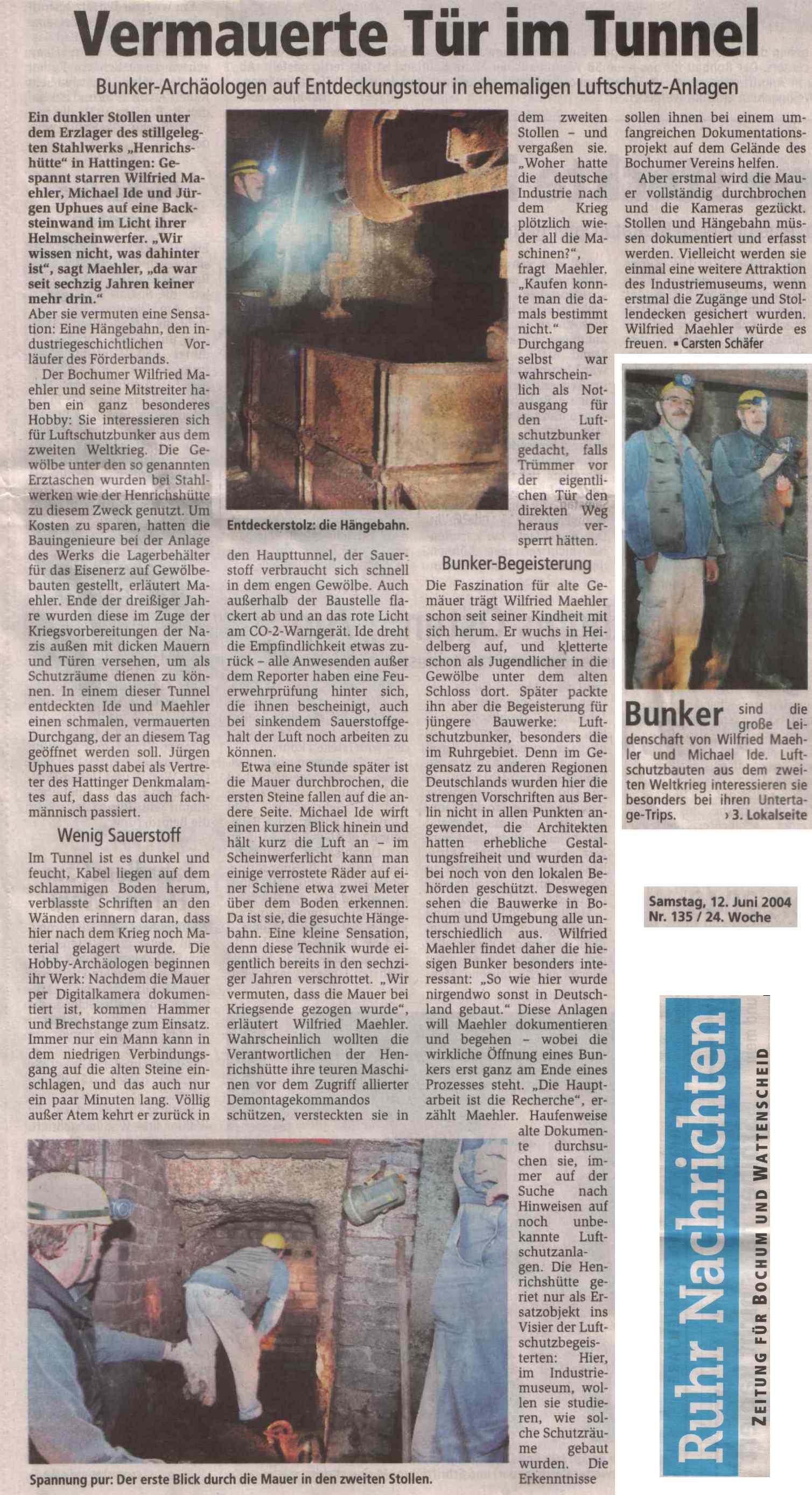 xx_Der SBB in den Ruhrnachrichten  12.06.2004